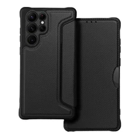 RAZOR knygos tipo dėklas telefonui SAMSUNG S22 Ultra juodas