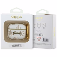 Guess GUA3PG4GPH AirPods 3 dėklas balta 4G Hook