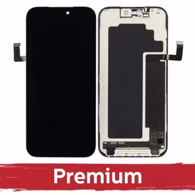 LCD ekranas suderinamas su iPhone 17 Pro juodas (Hard OLED / Premium) /*Removable IC*/