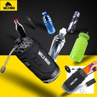 WILDMAN Dviračio krepšys R1 vandeniui atsparus 1L bottle juodas