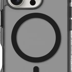 Laut Crystal Matter X magnetinis dėklas telefonui iPhone 16 Pro - skaidrus juodas