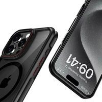 Tech-Protect MagHybrid Magnetinis dėklas telefonui iPhone 16 Pro - juoda