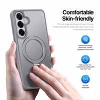 Dėklas Dux Ducis Yind Magnetic Stand Samsung S942 S26 pilkas