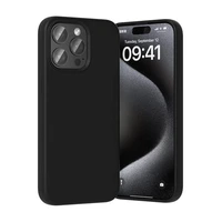 Vention KUFB0-30 Dėklas telefonui iš silikono iPhone 15 Pro (m) - juodas