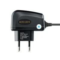 BLUE STAR LITE kelioninis įkroviklis 1A 5W su kabeliu Micro USB TFK-TC-1095B juodas