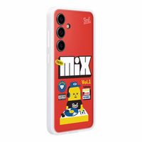 Dėklas telefonui Flipsuit EF-MS721CREGWW Samsung Galaxy S 24 FE - raudonas