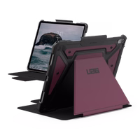 UAG Metropolis SE dėklas su stovu ir Apple Pencil laikikliu iPad Air 13" 2024 - raudonas