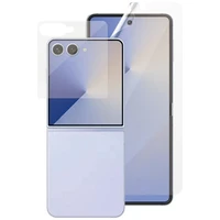 PanzerGlass FlipFoldFlex 2-in-1 apsauginis rinkinys Classic Fit stiklas + Ultra-Wide Fit TPU plėvelė Samsung Galaxy Flip7 telefonui