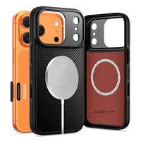 Tech-Protect Kevlar Aramid MagSafe dėklas iPhone 17 Pro Max juodas