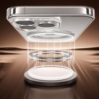 "Joyroom" JR-16JL6 "iPhone 16 Pro Max" itin plonas "MagSafe" dėklas su 360° žiediniu stovu - mėlynas