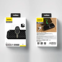 Mini išorinė baterija Dudao K20SC 5000mAh 2x USB-C (juoda)