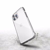 Raptic X-Doria Air dėklas telefonui iPhone 14 Pro šarvuotas sidabrinis