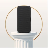 FOLIO šoninis magnetinis knygos tipo dėklas, skirtas IPHONE 15 PRO, juodas