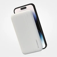 Išorinė baterija Wozinsky Li-Po 10000mAh 2x USB balta (WPBWE1)
