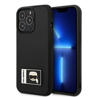 Karl Lagerfeld Ikonik Patch dėklas iPhone 13 Pro / iPhone 13 - Juodas