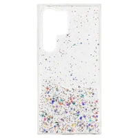 Briliantinis skaidrus dėklas telefonui Samsung Galaxy S24 Ultra skaidrus