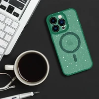 Tel Protect Magnetinis Splash Matinis dėklas telefonui iPhone 15 žalias