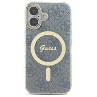 Guess IML 4G MagSafe iPhone 16 dėklas - mėlynas