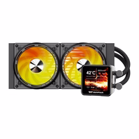 CPU water cooling DE240 (juodas)