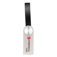 FORCELL F-DATA USB atmintinė Metal 16GB USB3.2 Gen 1 (USB A) sidabrinė