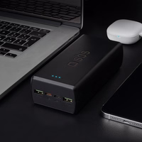Išorinė baterija SBS TTBB30000PD20K 30000 mAh 2 x USB-C 2 x USB-A - juoda