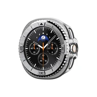 Spigen Bezel Tune Pro Pilot dangtelis Samsung Galaxy Watch 8 Classic 46mm sidabrinis