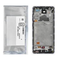 Rinkinys LCD ekranas SAMSUNG A72 A725F GH82-25460C violetinis