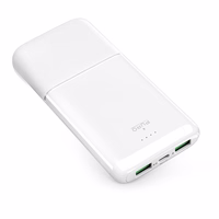Išorinė baterija Puro DAILY 10 PLUS 10000mAh 2x USBA / 1x USB-C 22.5W - balta