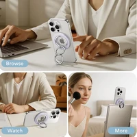 ESR Magnetic HaloLock MagSafe telefono laikiklis - Violetinis