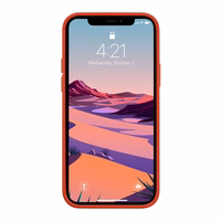 Crong Color Cover - iPhone 12 Pro Max dėklas (raudonas)
