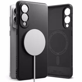 Ringke Onyx magnetinis dėklas telefonui MagSafe Samsung Galaxy S25 Edge - juodas