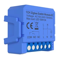 1 kanalo ZigBee jungiklio modulis su beįtampiu kontaktu Avatto ZWSM16-DC32V-1