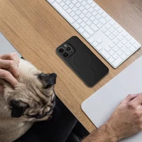 SILICONE MAG DĖKLAS suderinamas su MagSafe XIAOMI Redmi 15C juoda