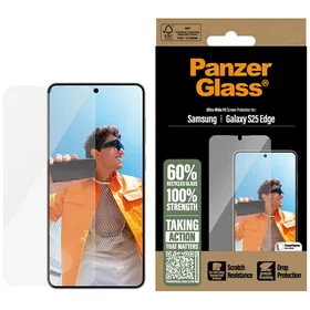 PanzerGlass Itin plonas grūdintas stiklas Samsung Galaxy S25 Edge - skaidrus