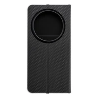 LUNA Book Carbon dėklas telefonui Xiaomi 14 Ultra juodas