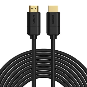 Baseus HDMI 2.0 kabelis 4K 30 Hz 3D HDR 18 Gbps 8 m juodas (CAKGQ-E01)