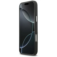 BMW Sign visiškai dengiantis metalinis magnetinis dėklas telefonui iPhone 17 Pro Max - juodas