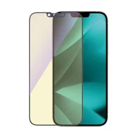 PanzerGlass itin platus antibakterinis apsauginis stiklas su mėlynos šviesos filtru ir pozicionieriumi iPhone 14 Plus / 13 Pro Max