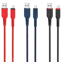 Kabelis USB-A į Lightning Hoco 2,4A 3 m X59 juodas