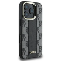 DKNY Languotas raštas magnetinis iPhone 16 Pro Max dėklas - juodas