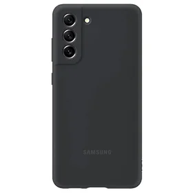 Dėklas Samsung Silicone Cover for Samsung G990 S21 FE 5G juodas