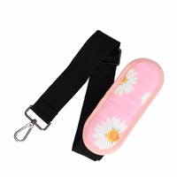 Wonder nešiojamojo kompiuterio krepšys 17 colių rožinis su ramunėlėmis