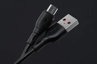 BLUE STAR ECO kabelis USB A į Micro USB PJ68-23-2 1 m juodas