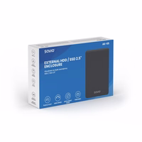 Savio 2,5" išorinis HDD/SDD korpusas, USB 3.0, AK-65