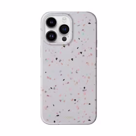 Uniq Coehl Terrazzo dėklas telefonui iPhone 14 Pro - smėlio