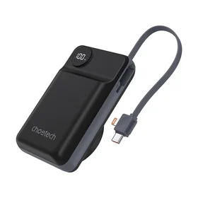 Išorinė baterija Power Bank Choetech B696 15W Magsafe 20000mAh juoda