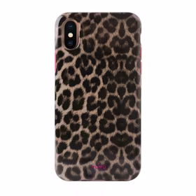 PURO Glam Leopard Cover - dėklas iPhone Xs / X (Leo 2)