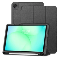 Tech-Protect SC Pen Canvas Case for Samsung Galaxy Tab A9 / A11 8.7 X110 / X115 / X133 / X135 - Gray