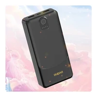 Išorinė baterija Dudao K10Pro 2.4A 20000mAh 2 x USB-A - juoda