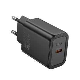 Įkroviklis Hoco USB-C QC PD 20W N60 juodas